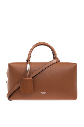 ハンドバッグ SAINT LAURENT BRICK LEATHER NANO SAC DE JOUR HANDBAG Saint Laurent Nano Sac De Jour bag for Women - Burgundy in